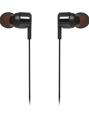 JBL Tune 210 Pure Bass Sound In- ear Headphones Black