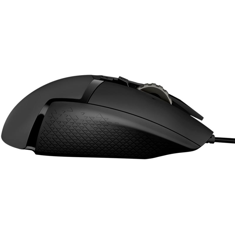 LOGITECH G502 Wired Gaming Mouse - HERO - BLACK - USB - EER2