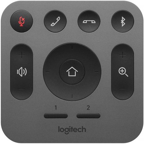 Logitech WebCam MeetUp 4K, Bluetooth, Difuzoare incorporate, telecomanda, negru