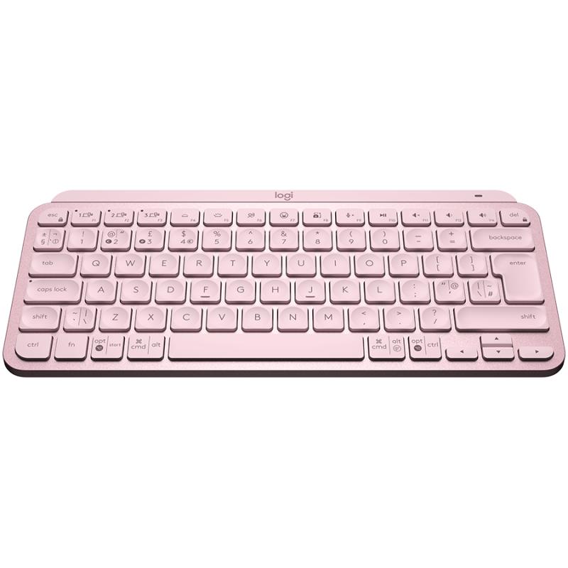 LOGITECH MX Keys Mini Minimalist Wireless Illuminated Keyboard - ROSE - US INT'L - 2.4GHZ/BT - INTNL