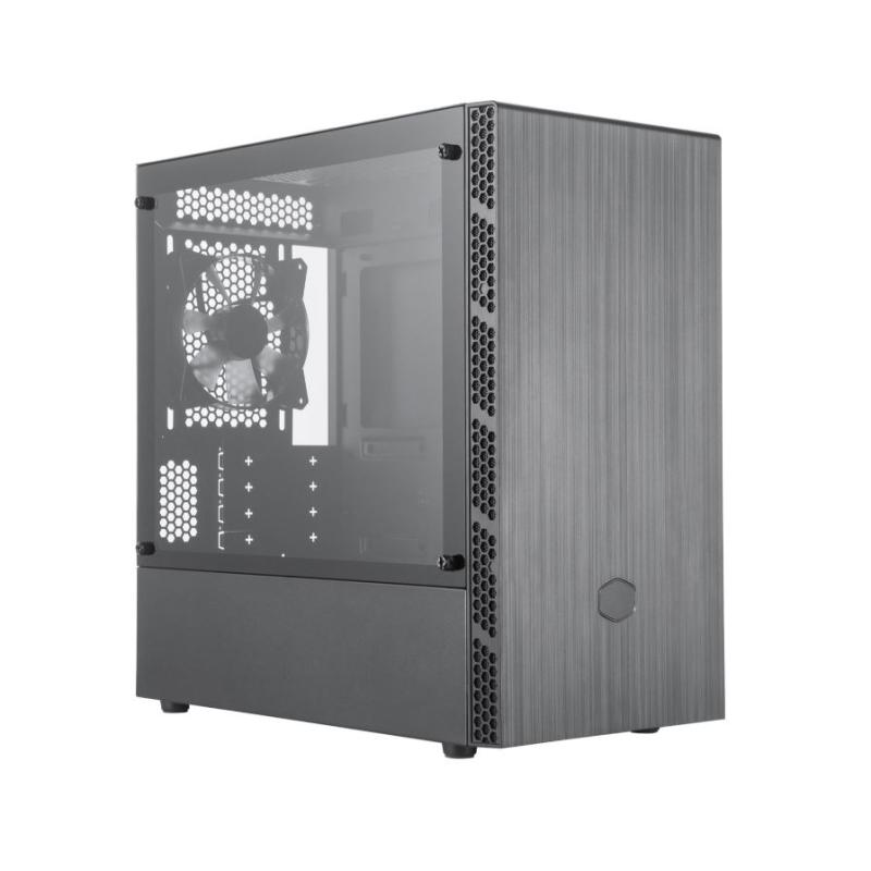 CARCASE Cooler Master MasterBox MB400L w/o ODD TG, U3*2+ Audio single jack,w/rear fan, TG, 