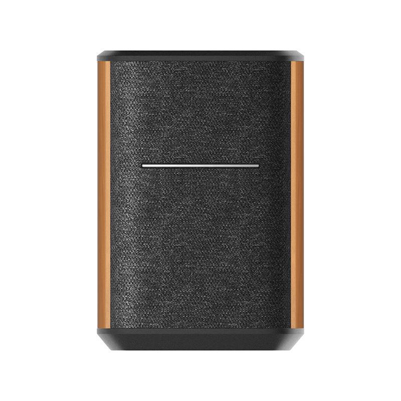 BOXE EDIFIER portabile bluetooth, RMS: 40W (25W + 15W), Bluetooth 5.0, asociere wireless cu alt MS50A, suport Amazon Alexa / Echo, MDF, brown, 