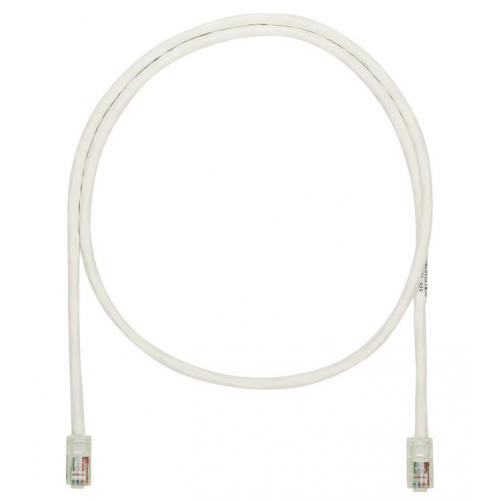PANDUIT NetKey Cat 5e UTP patch cord white 5m RoHS complaint 