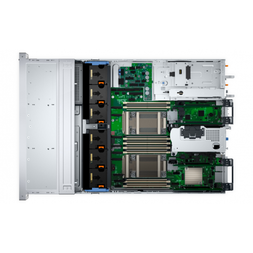 Dell PowerEdge R760xs Rack Server,Intel Xeon 4410Y 2G(12C/24T),16GB 4800MT/s RDIMM,480GB SSD SATA RI(8x2.5'' HDD SAS/SATA),PERC H755,iDRAC9 Enterprise 16G,Bezel,Broadcom 5720,Dual Hot-plug PSU(1+1)700W Titanium,3Yr NBD