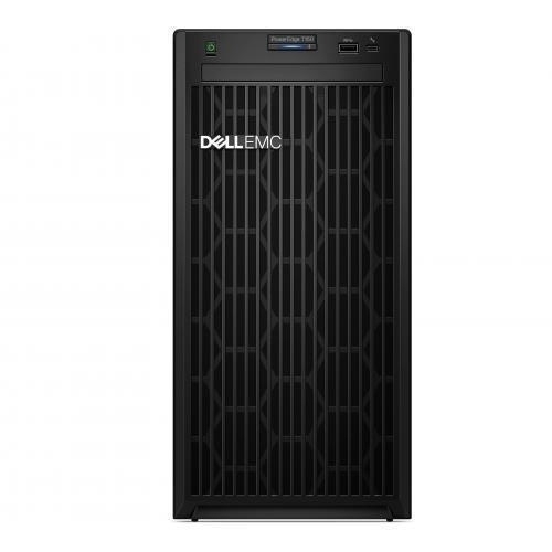 Dell PowerEdge T150 Tower Server,Intel Xeon E-2314 2.8G(4C/4T),16GB 3200MT/s UDIMM,480GB SSD SATA RI(4x3.5