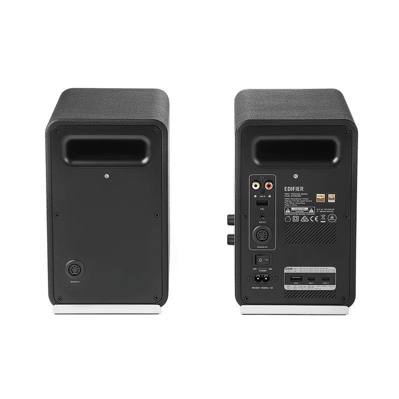 BOXE EDIFIER 2.0, RMS:  70W (2 x 15W, 2 x 20W), Bluetooth 5.3, USB-C, USB-A, AUX, sub-out, GaN charger 65W, black, 