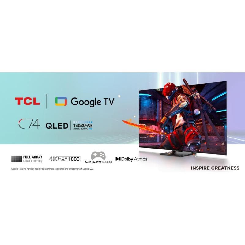 Televizor Smart QLED TCL 55C745 139,7 cm (55
