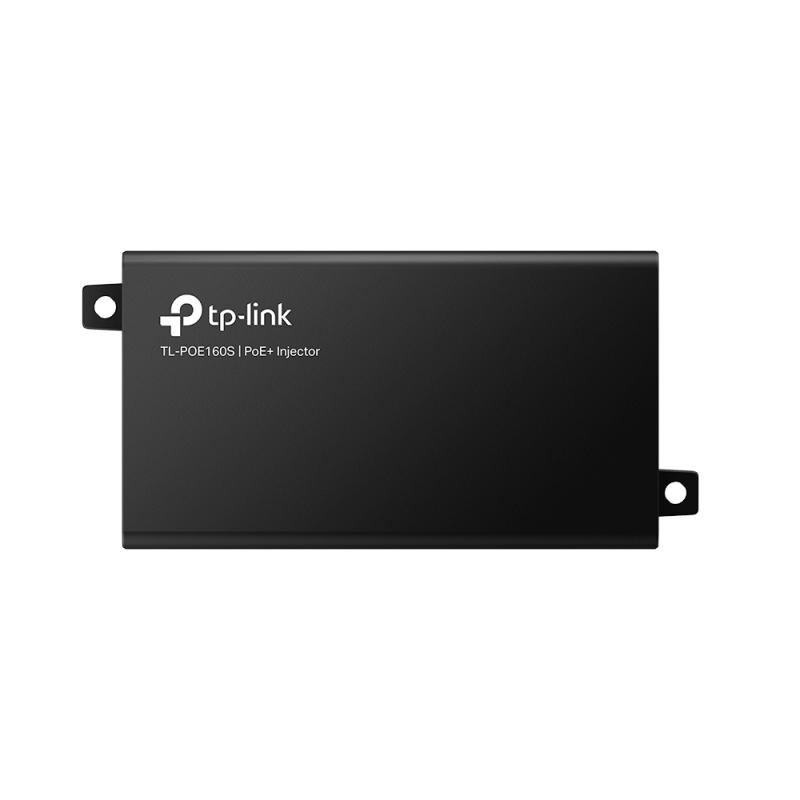 TP-Link, PoE+ Injector, TL-POE160S, Standarde si protocoale: IEEE802.3i, IEEE802.3u, IEEE802.3ab, IEEE802.3af, IEEE802.3at, interfata: 1 10/100/1000Mbps RJ45 data-in port, 1 10/100/1000Mbps RJ45 power+data-out port, Dimensiuni: 125 × 59.4 × 36.8 mm.
