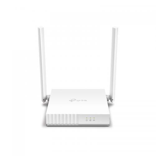 Router Wireless TP-Link N300Mbps, TL-WR820N V2; 2x 10/100Mbps LAN Ports, 1x 10/100Mbps WAN Port; 2x Fixed 5dBi Omni Directional Antennas; Standarde Wireless: Wi-Fi 4 IEEE 802.11n/b/g 2.4 GHz, N300 2.4 GHz: 300 Mbps (802.11n).