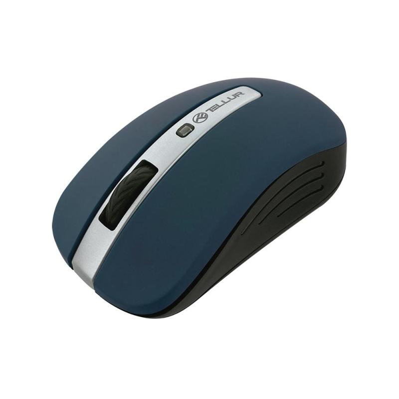 Mouse wireless Tellur Basic, LED, Albastru inchis