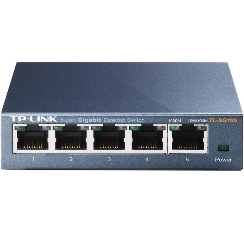Switch TP-Link TL-SG105, 5 port,10/100/1000 Mbps