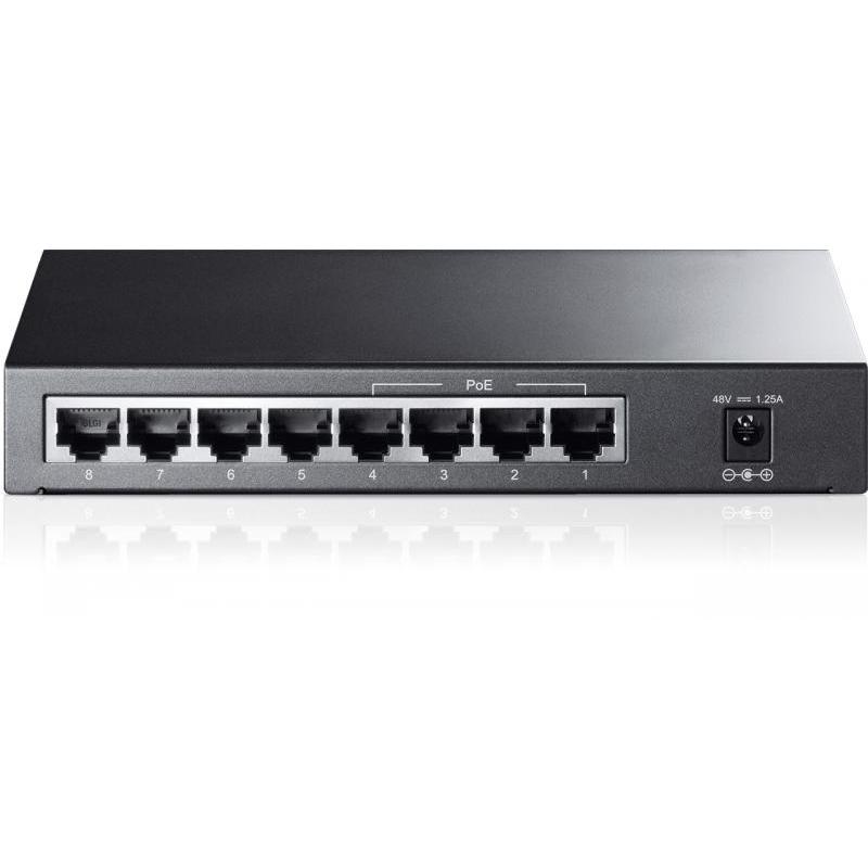 Switch TP-Link TL-SF1008P, 8 port, 10/100 Mbps