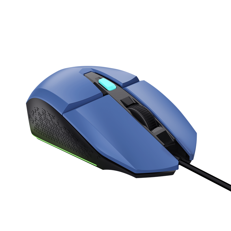 Mouse Trust GXT110W Felox cu fir 400 DPI, albastru