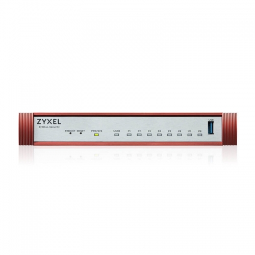 ZYXEL | USGFLEX100HP-EU0101F | USG Flex 100HP | UTM Firewall |POE+ | Porturi 8 Gigabit LAN,  1 USB 3.0, 1 RJ45 | 3000 Mbps SPI Firewall | 750 Mbps VPN | 25 SSL VPN user