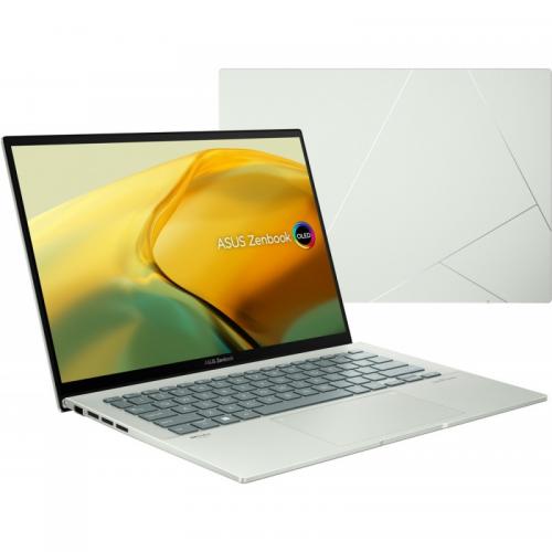 Laptop ASUS ZenBook UX3402ZA-KM103W, 14.0-inch, , 2.8K (2880 x 1800) OLED 16:10 aspect ratio, Intel® Core™ i7-1260P Processor 2.1 GHz  (18M Cache, up to 4.7 GHz, 4P+8E cores),Intel® Iris Xe Graphics ,,16GB LPDDR5 on board,512GB M.2 NVMe™ PCIe® 4.0 Perform