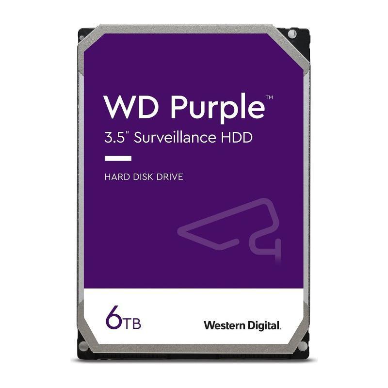 HDD intern  WESTERN DIGITAL Purple 6TB SATA-III 5640RPM 256MB