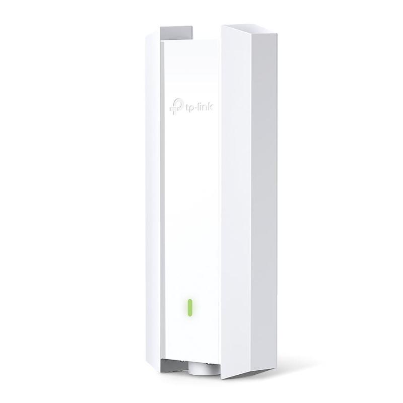 Wireless Access Point TP-Link EAP610-Outdoor, AX1800 Wireless Dual Band Indoor/Outdoor Access Point, 1× Gigabit Ethernet (RJ-45) Port (Support 802.3at PoE and Passive PoE), Antenna: 2.4 GHz: 2× 4 dBi, 5 GHz: 2× 5 dBi, Weatherproof  IP67, Pole/Wall Mountin