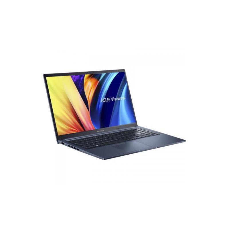 Laptop ASUS Vivobook 15.6-inch, X1502ZA-BQ414, FHD (1920 x 1080) 16:9, i5-1240P, 8GB DDR4 on board + 8GB DDR4 SO-DIMM, 512GB M.2, Quiet Blue, 2 years, No preinstalled OS