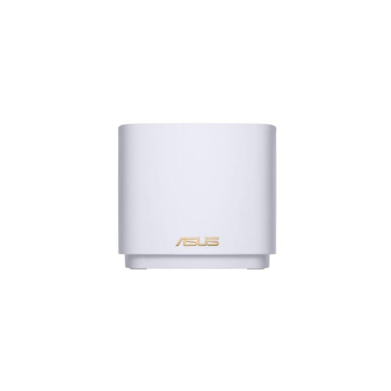 Asus dual-band large home Mesh ZENwifi system, XD4 PLUS 1 pack; white, AX1800 , 1201 Mbps+ 574 Mbps, 128 MB Flash, 256 MB RAM ; IEEE 802.11a, IEEE 802.11b, IEEE 802.11g, WiFi 4 (802.11n), WiFi 5 (802.11ac), WiFi 6 (802.11ax), IPv4, IPv6, 2 x antene intern