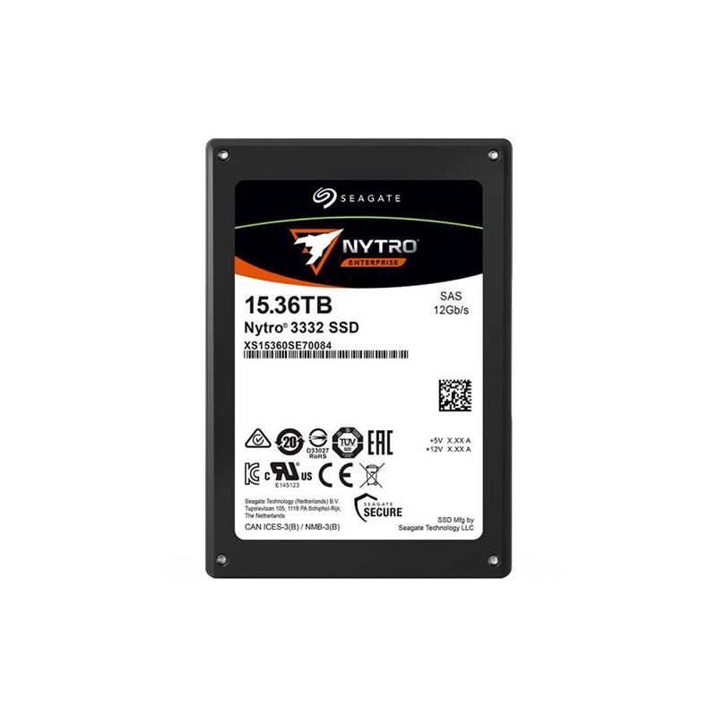 SSD Server SEAGATE Nytro 3332 15.36TB SAS 12Gbps Dual port, 3D eTLC, 2.5x15mm, Read/Write: 2100/1000 MBps, IOPS 150K/20K, TBW 28000, DWPD 1