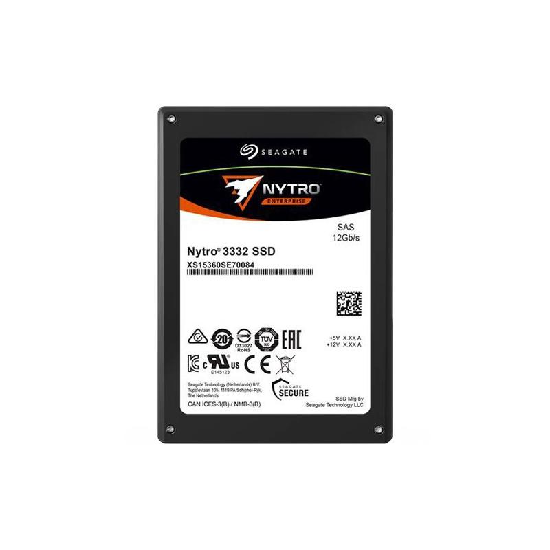 SSD Server SEAGATE Nytro 3332 3.84TB SAS 12Gbps Dual port, 3D eTLC, 2.5x15mm, Read/Write: 2200/1650 MBps, IOPS 240K/85K, TBW 7000, DWPD 1-EOL->XS3840SE70045