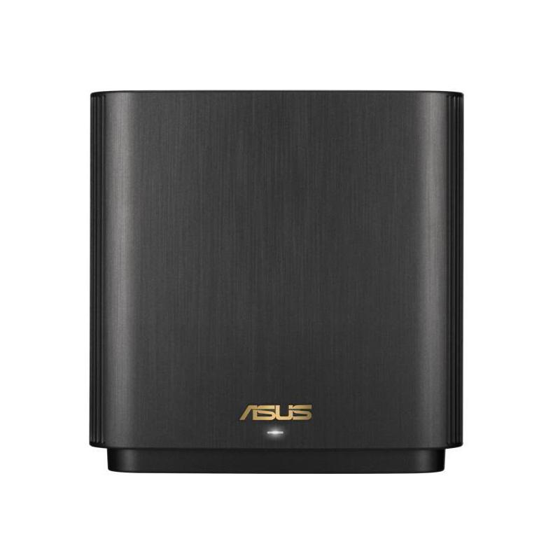 Asus Tri band home Mesh ZENwifi system, XT9, black; 1 pack, 1.7 GHz quad-core processor, 256 MB Flash, 512 MB RAM ; AX7800, Tri-band: 2.4Ghz 2x2, 5Ghz 2x2,5Ghz 4x4, Network Standard: IEEE 802.11a, IEEE, 802.11b, IEEE 802.11g, WiFi 4 (802.11n), WiFi 5 (802