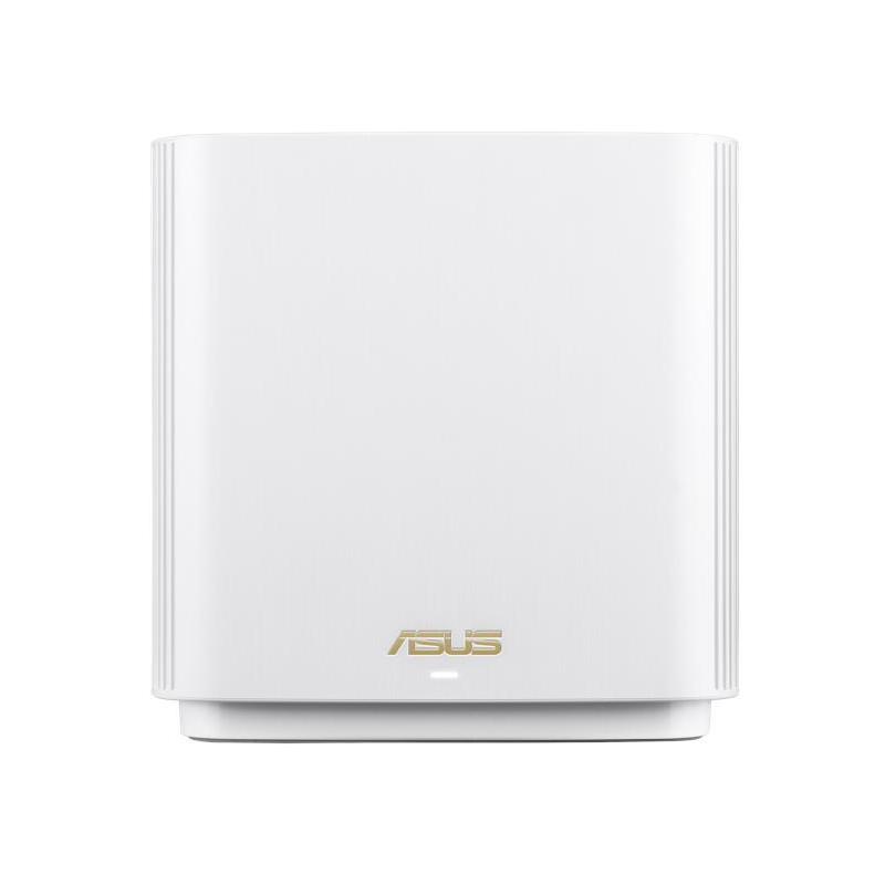 Asus Tri band home Mesh ZENwifi system, XT9, White; 1 pack, 1.7 GHz quad-core processor, 256 MB Flash, 512 MB RAM ; AX7800, Tri-band: 2.4Ghz 2x2, 5Ghz 2x2,5Ghz 4x4, Network Standard: IEEE 802.11a, IEEE, 802.11b, IEEE 802.11g, WiFi 4 (802.11n), WiFi 5 (802